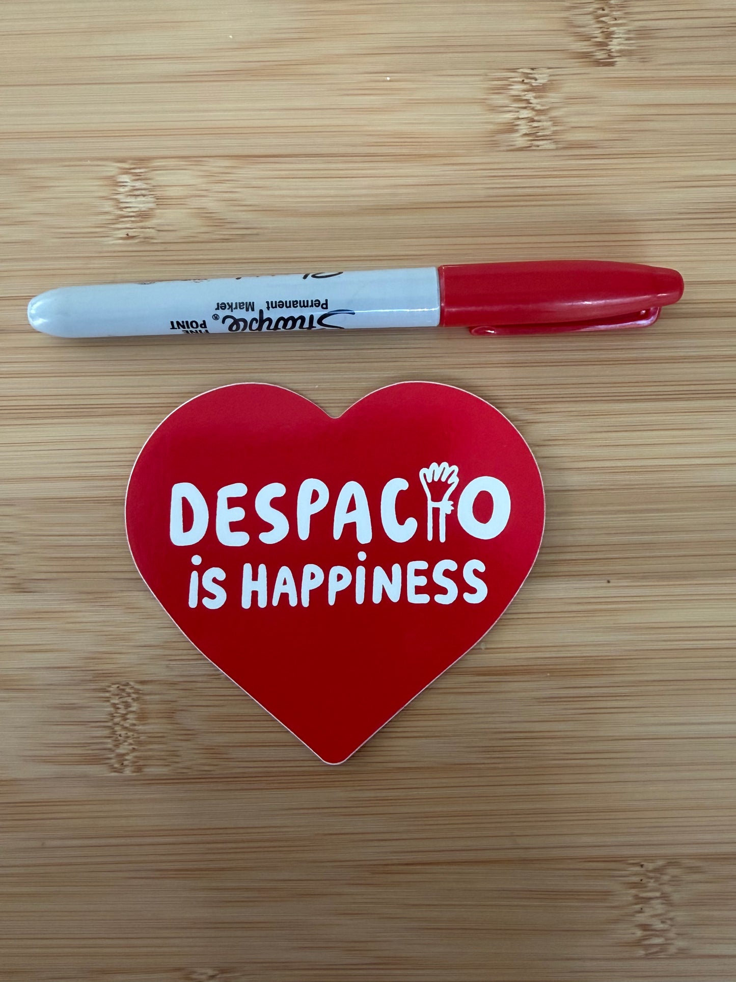 Sticker: Despacio Is Happiness
