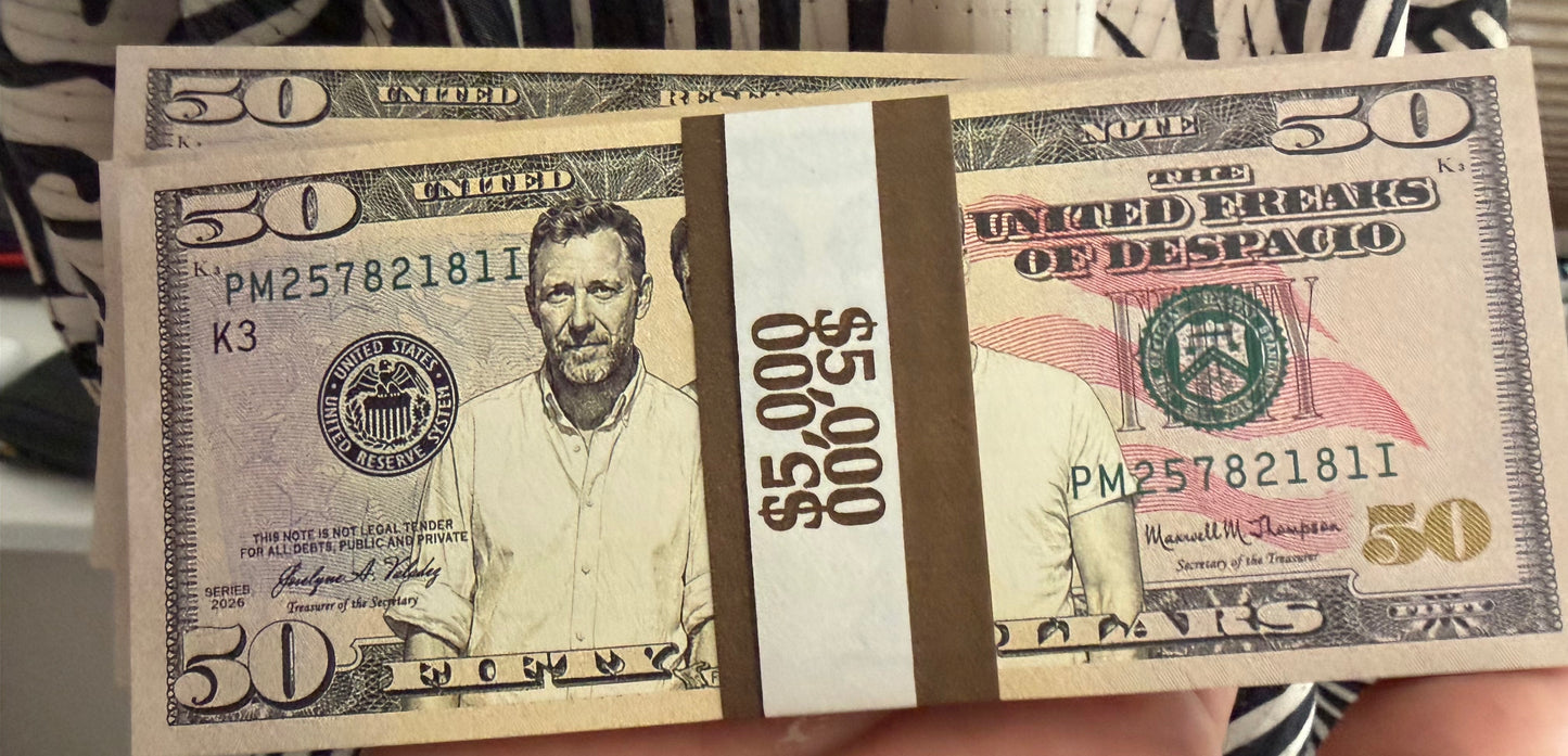 $50 Dollar Bills