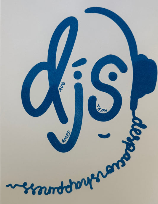 DJS Poster 8.5" x 11"